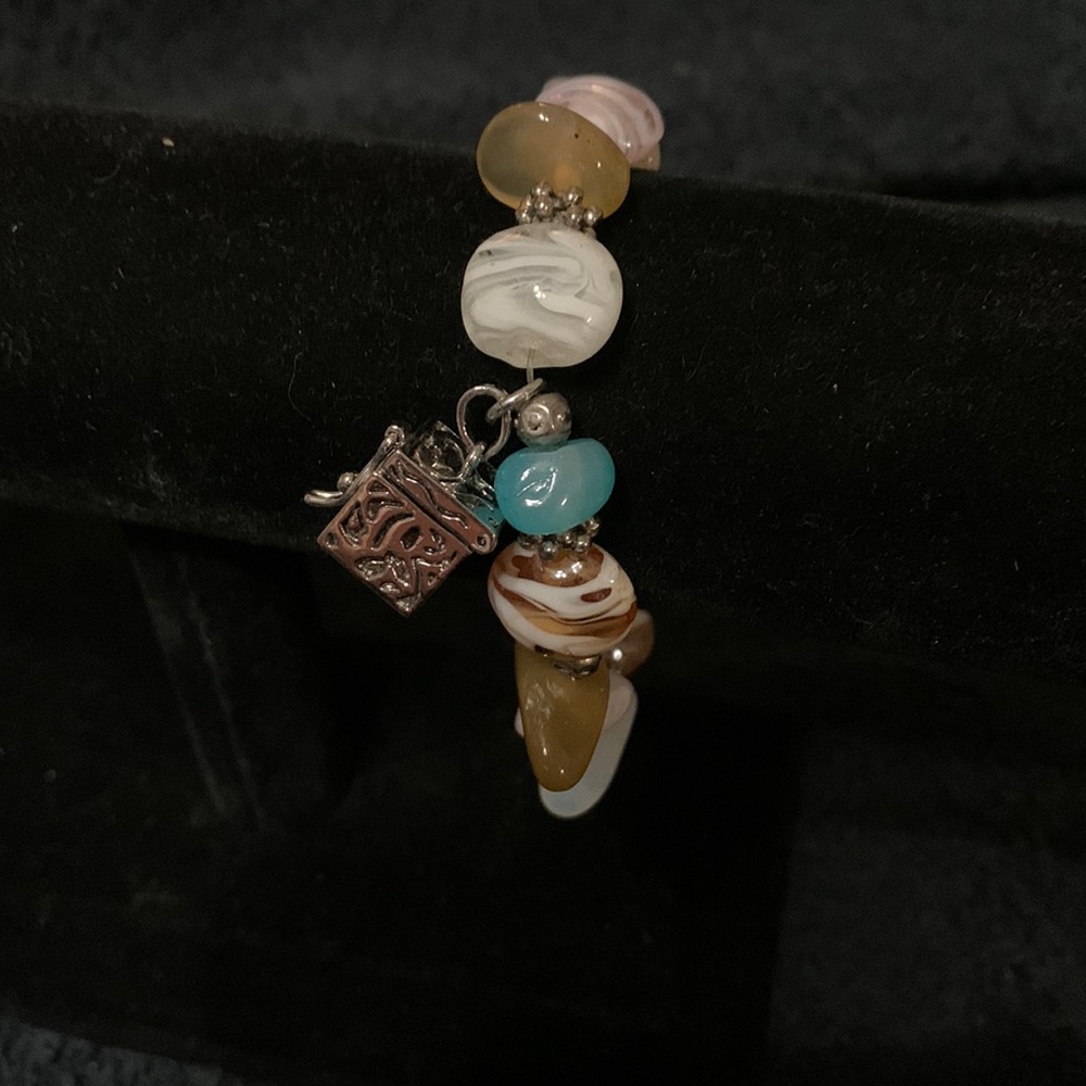 Vintage stone bracelet signed Alexa’s Angels